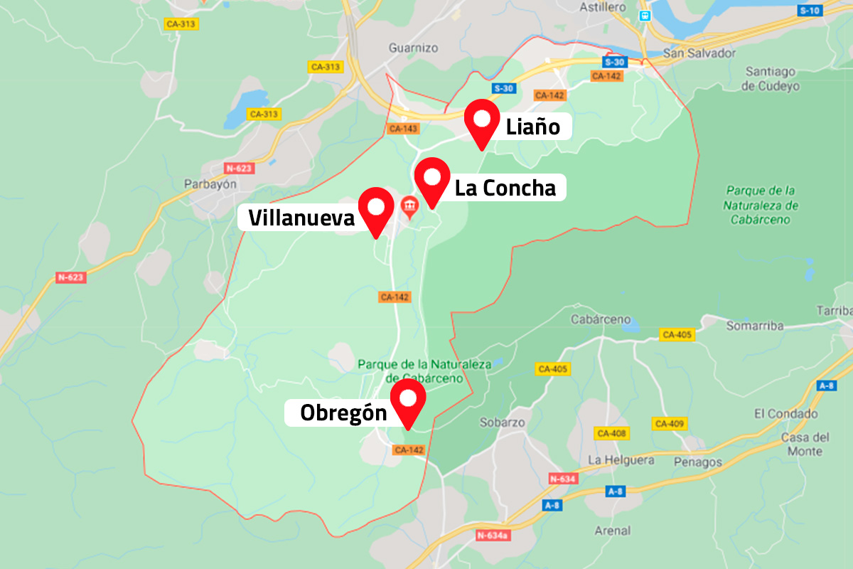Mapa de Villaescusa
