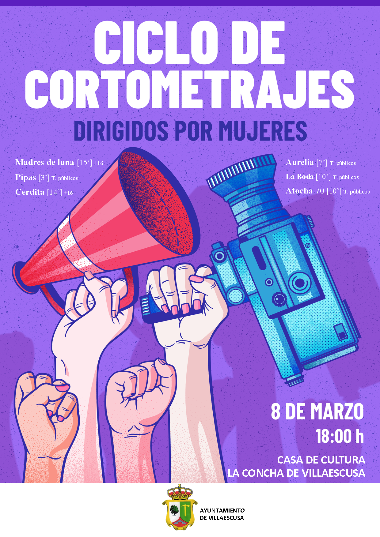 ciclo cortos dia mujer