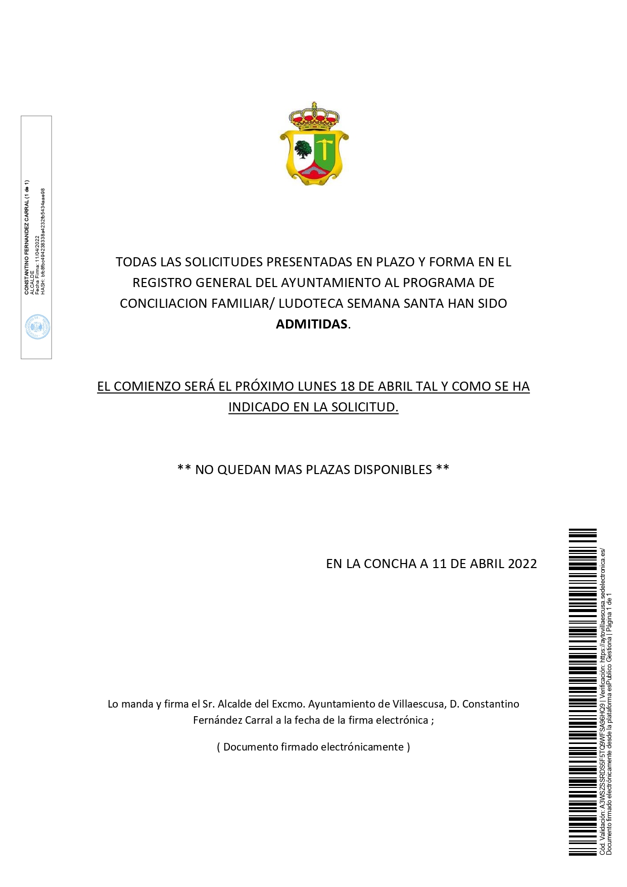 Admitidos web