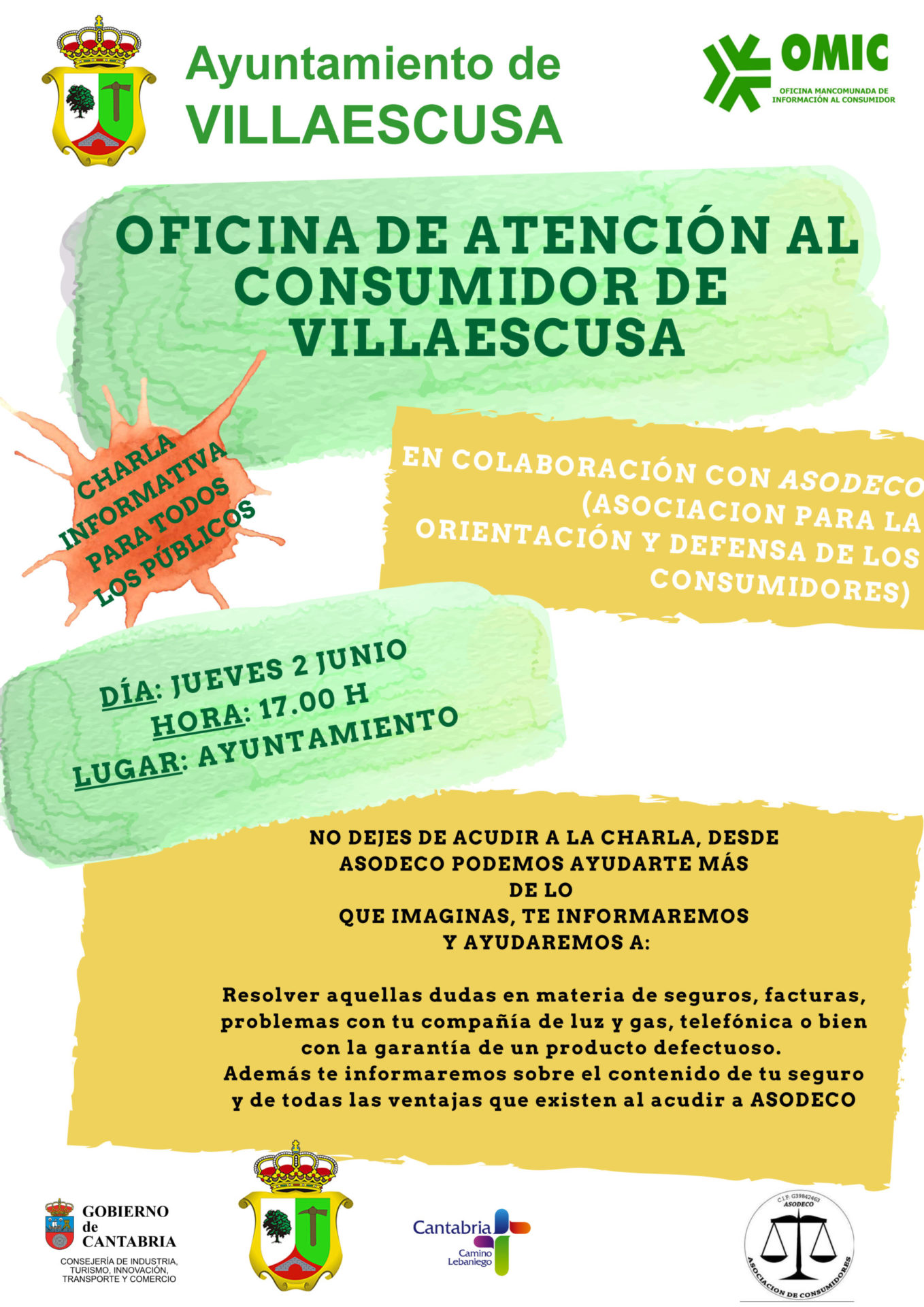 CHARLA OMC VILLAESCUSA 2 JUNIO