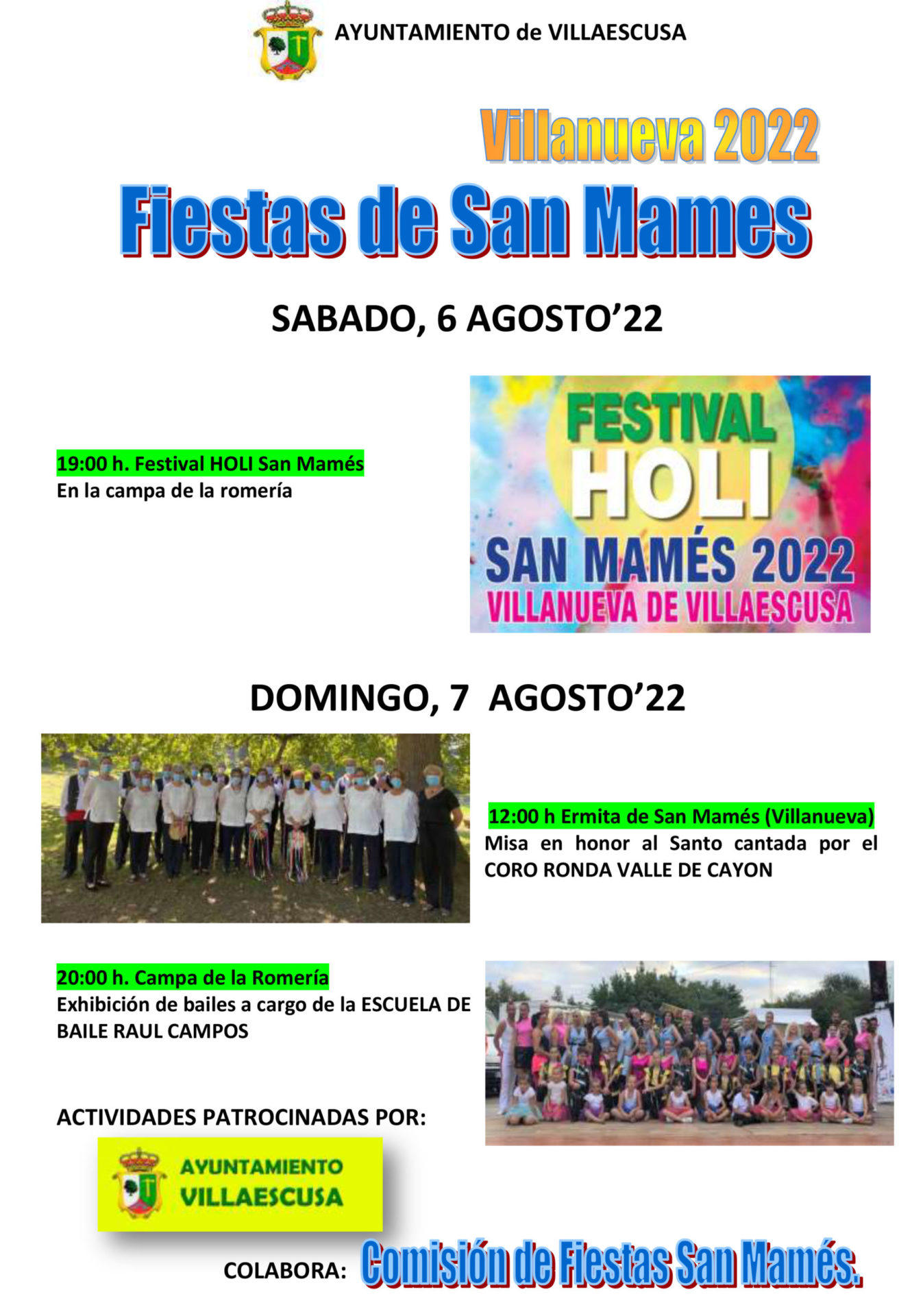 1 CARTEL 2 ACTIV CULTURALES AYUNTAMIENTO SAN MAMES 2022 2