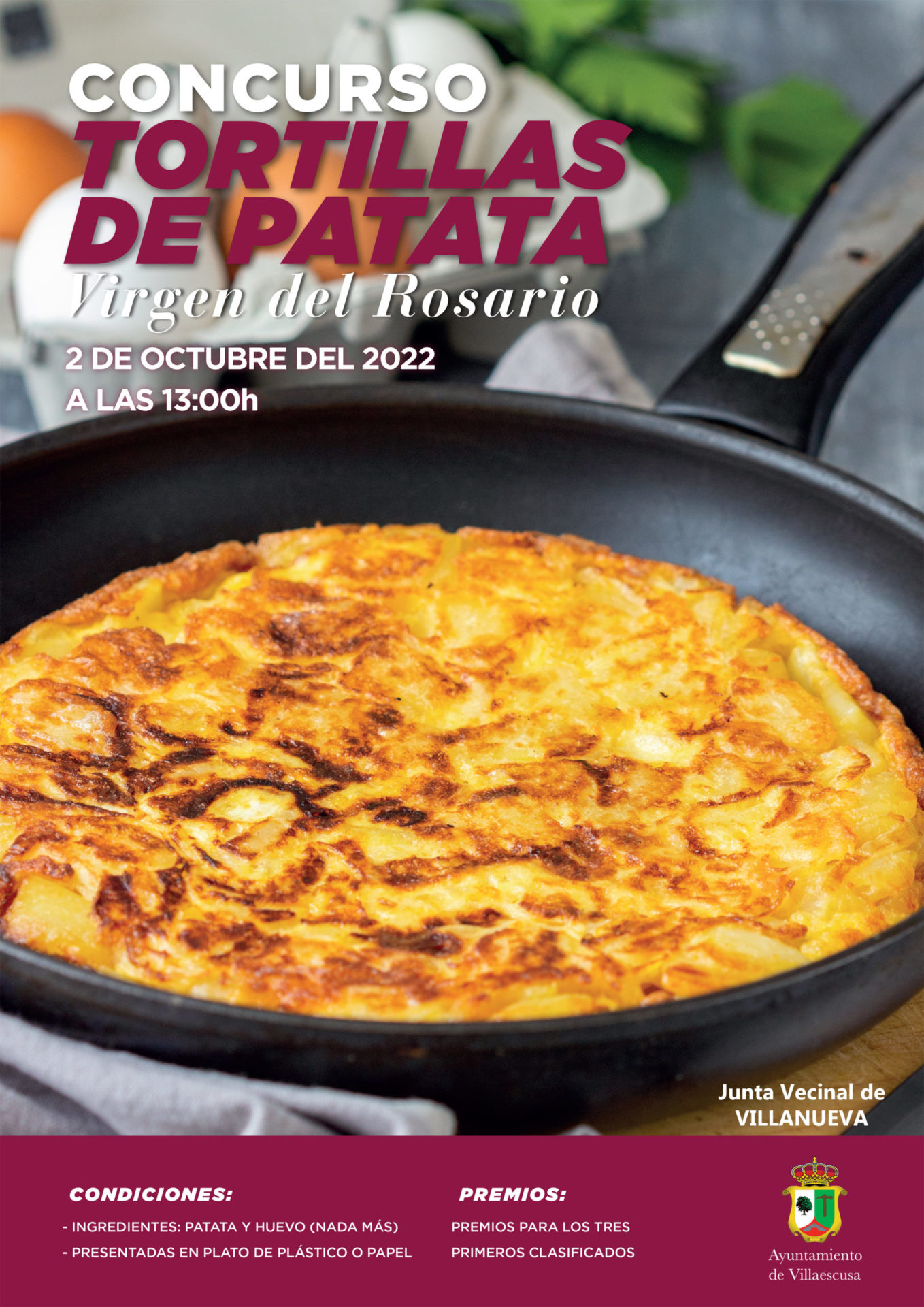 Concurso tortilla Virgen del Rosario