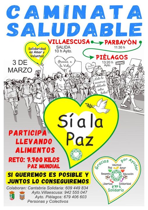caminata saludable