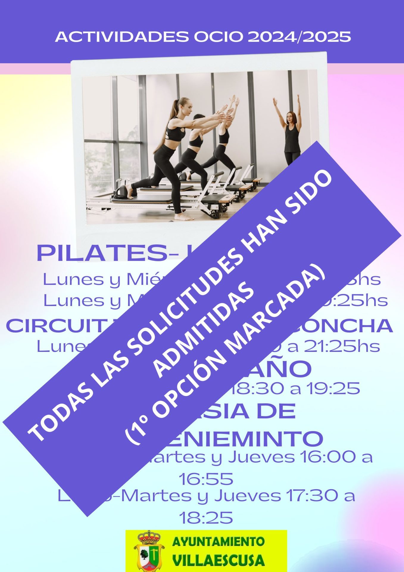 CARTEL ACTIVIDAES OCIO 2024 25 (2)
