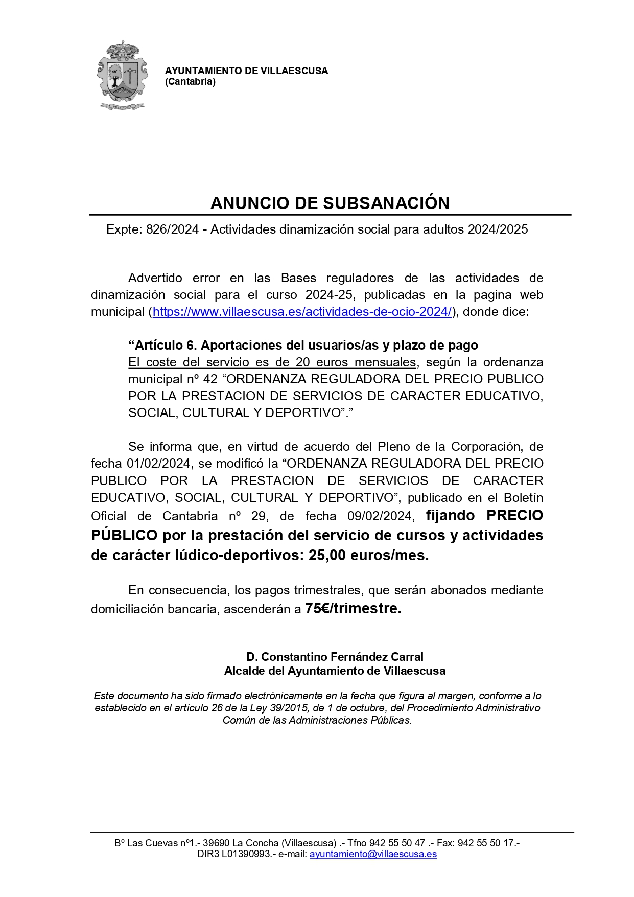 SUBSANACION BASES CONVOCATORIA page 0001