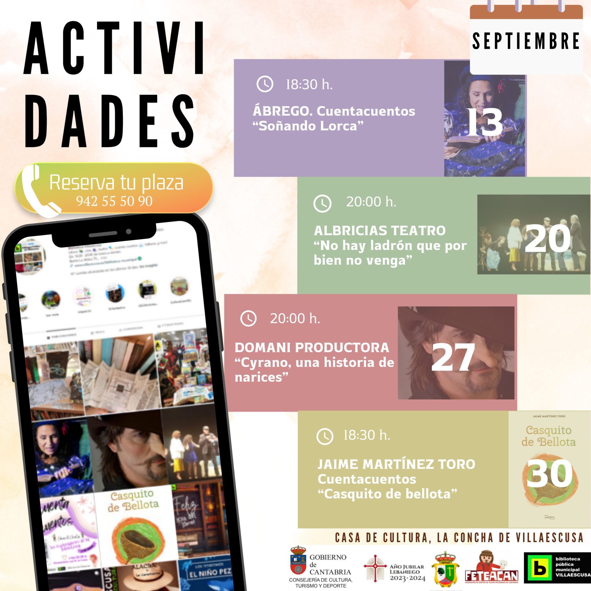 actividades septiembre