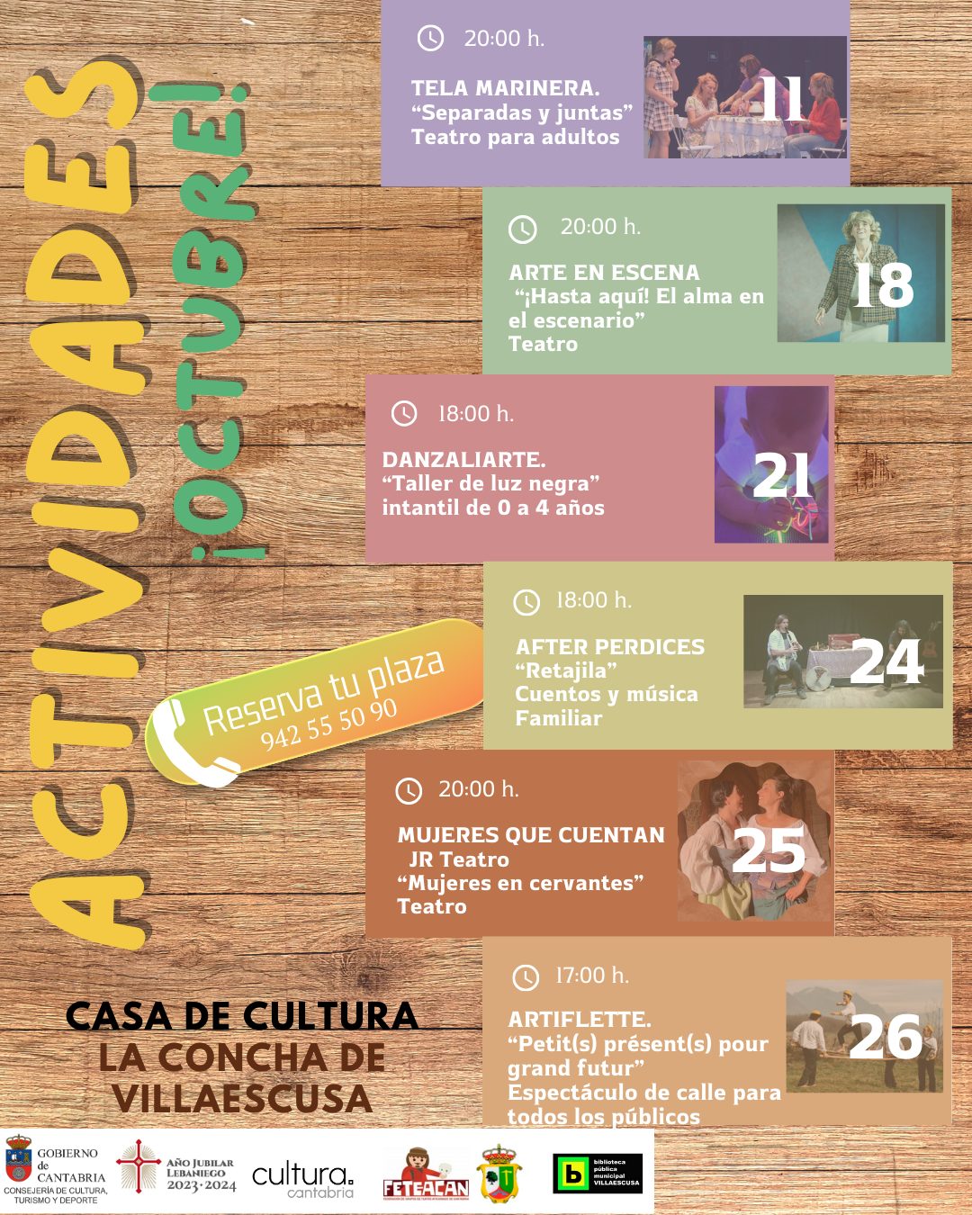 ACTIVIDADES OCTUBRE