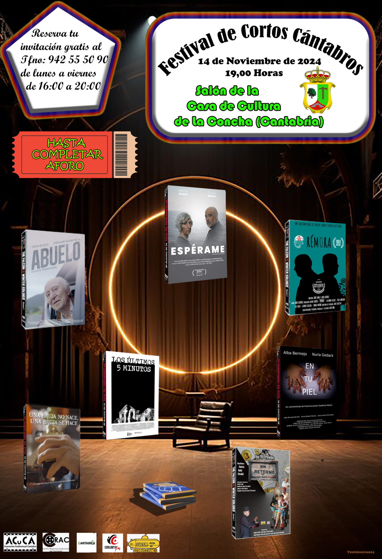 CORTOS de cine EN LA CONCHA