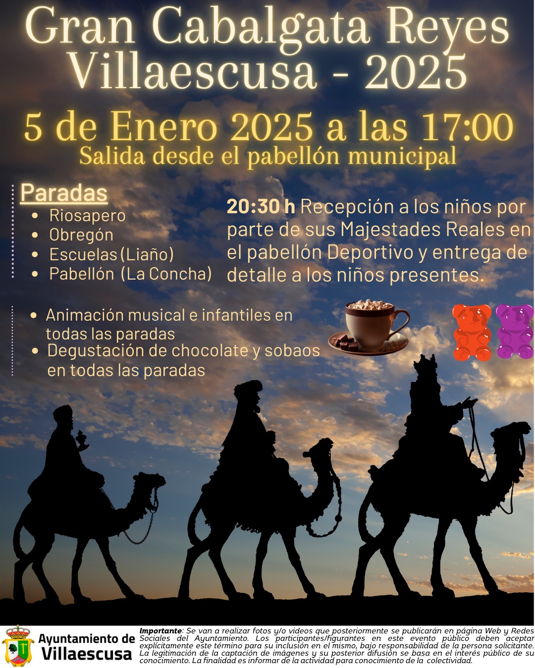 CARTEL CABALGATA REYES 5 ENE 2025