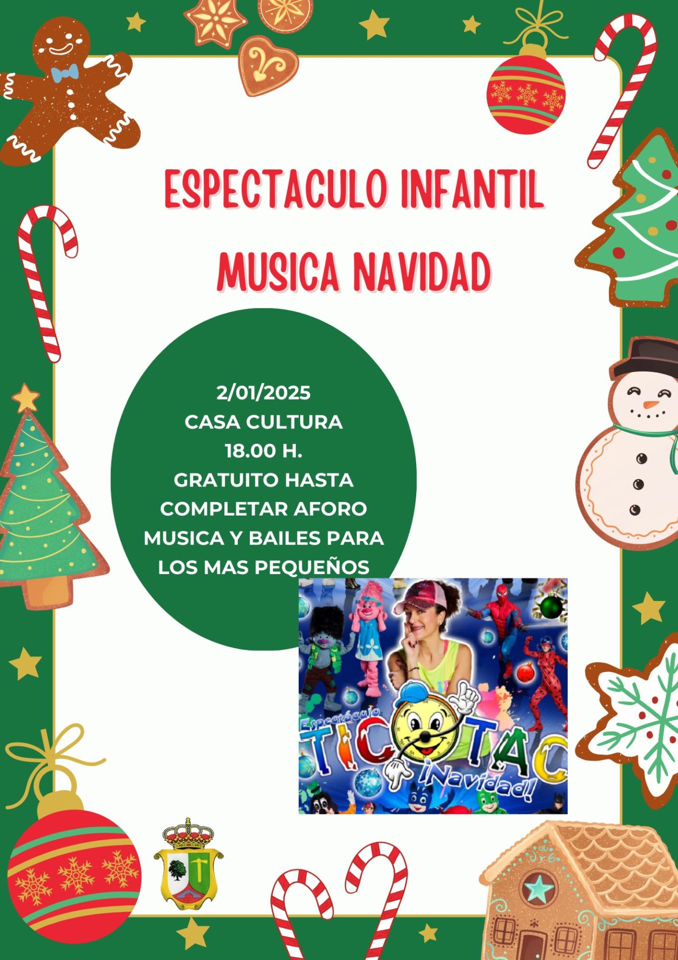 espectaculo infantil musica navidad