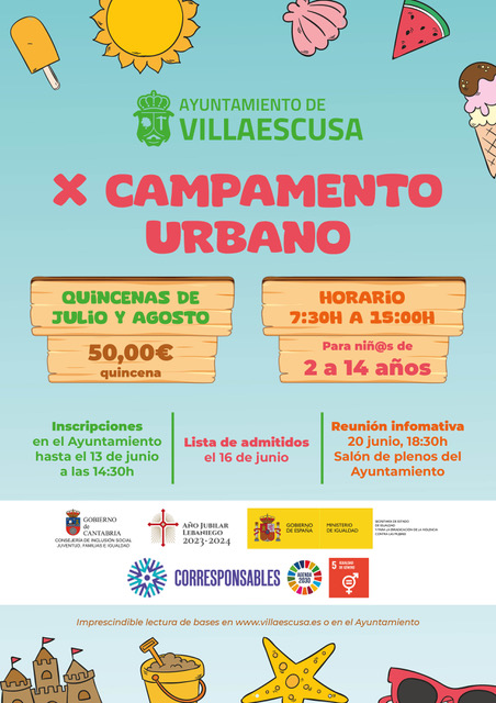 campamento urbano logos