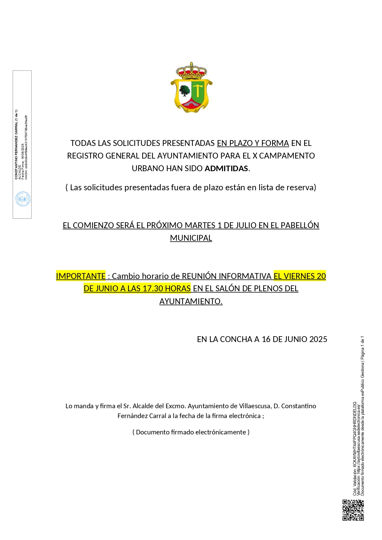 20250616 Otros Cartel admitidos y comienzo page 0001