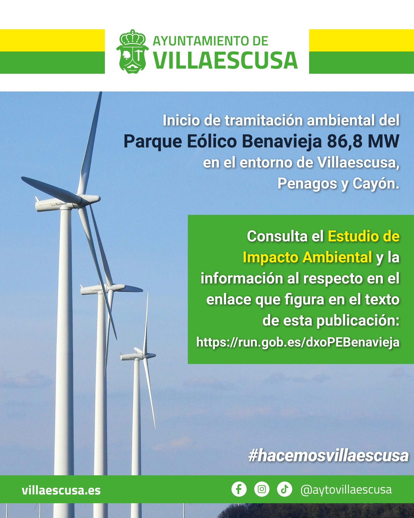 Parque eólico Benavieja